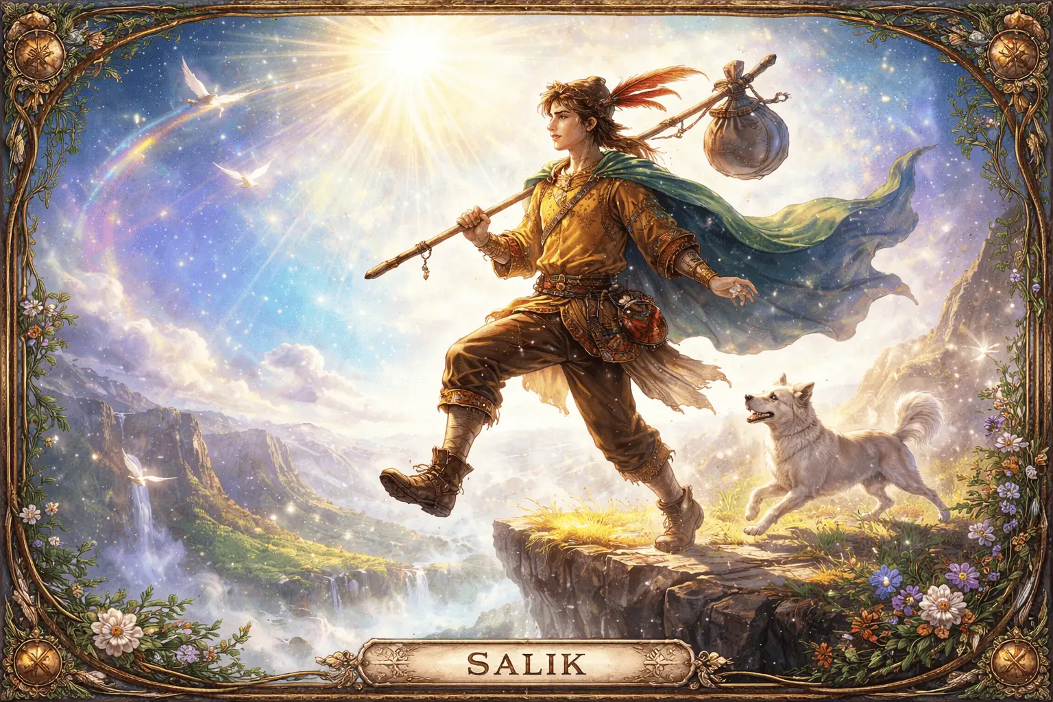 Carta Nº 1 del Tarot Sufí Salik Carta Nº 1 del Tarot Sufí Salik